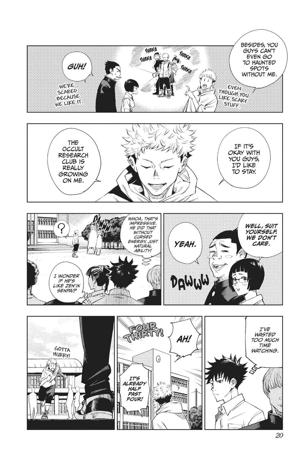 Jujutsu Kaisen, Chapter 1 Image 20