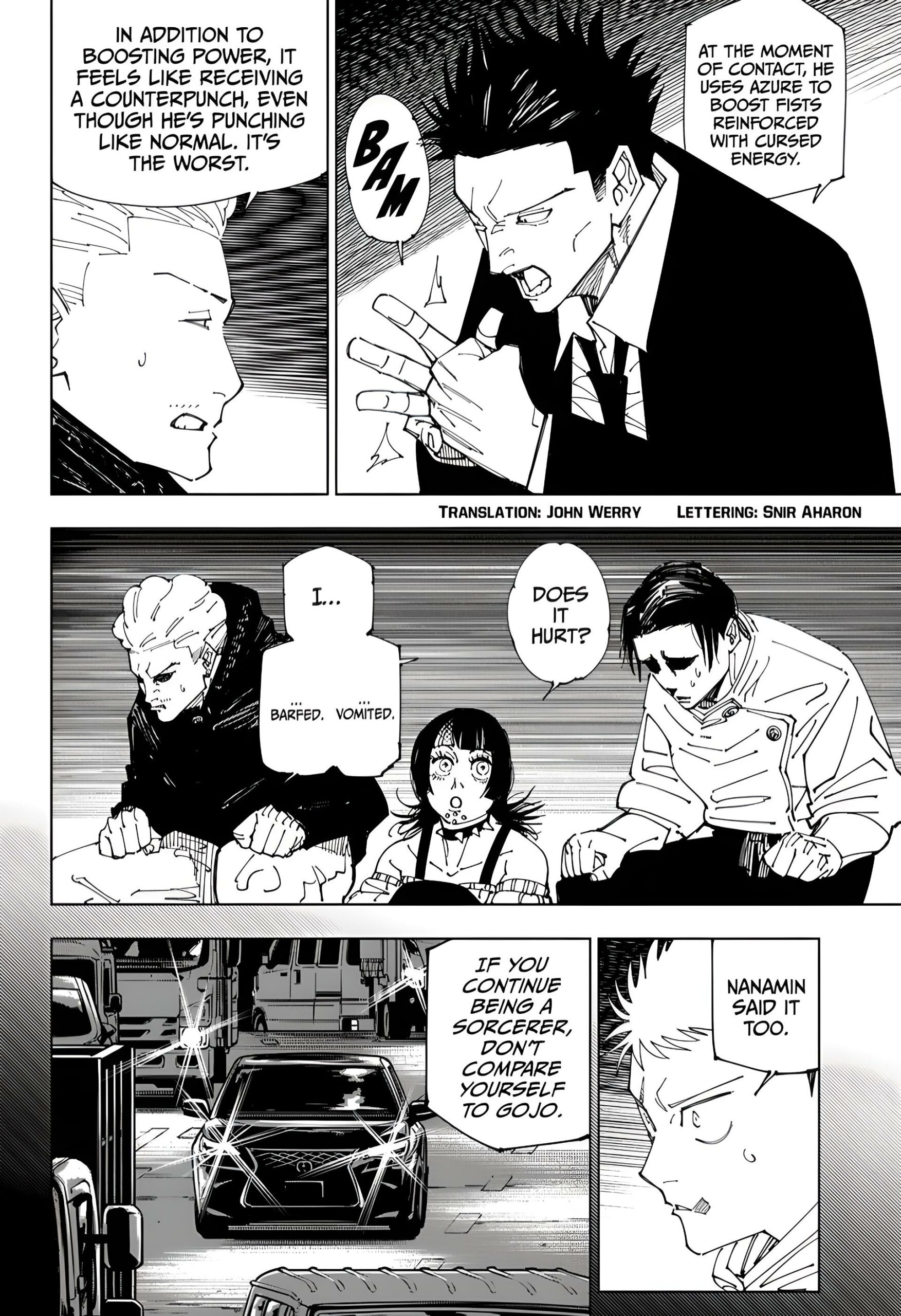 Jujutsu Kaisen, Chapter 231 Image 2