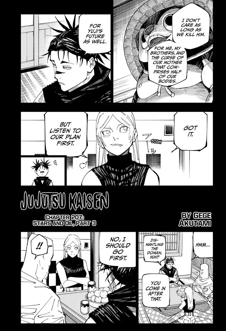 Jujutsu Kaisen, Chapter 207 Image 2