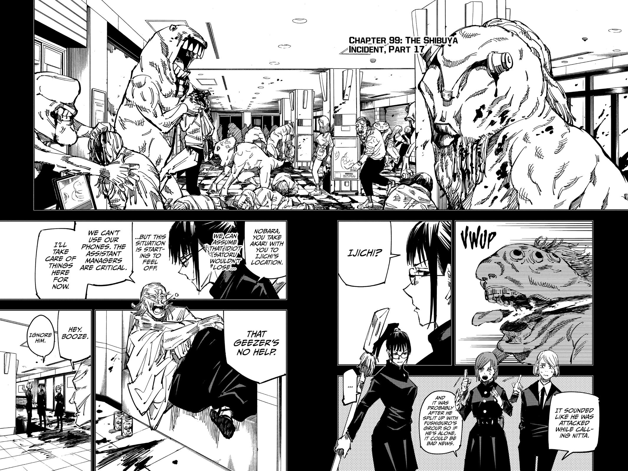 Jujutsu Kaisen, Chapter 99 Image 2