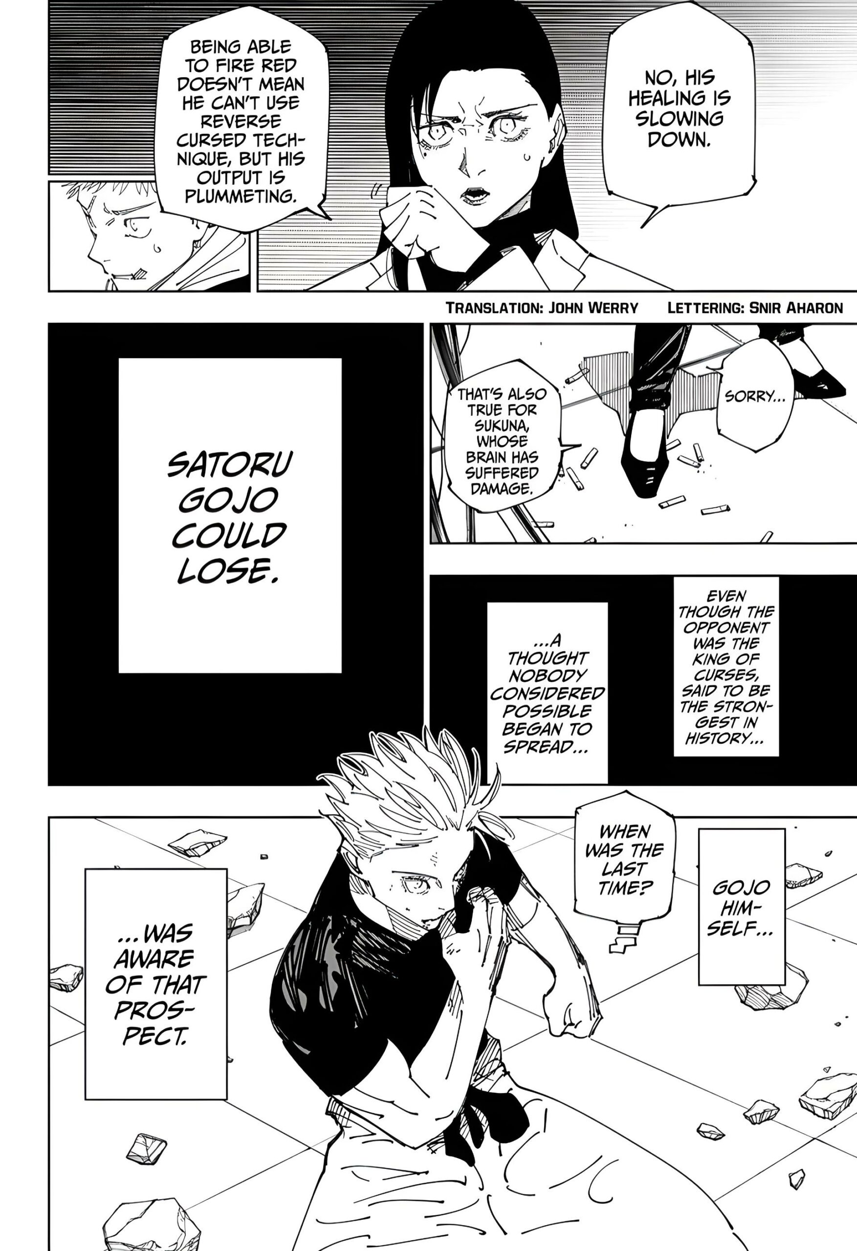 Jujutsu Kaisen, Chapter 233 Image 2