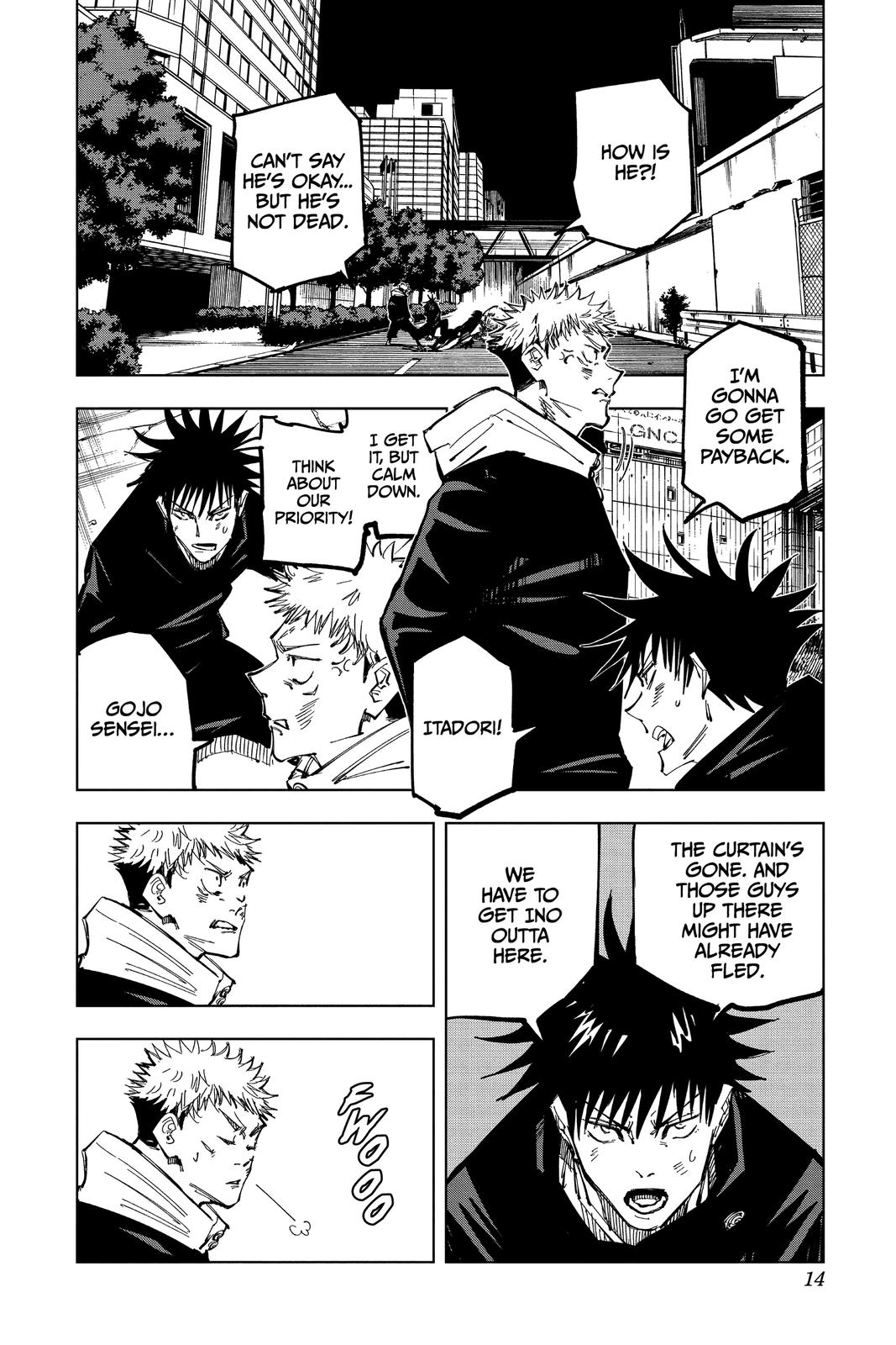 Jujutsu Kaisen, Chapter 98 Image 14