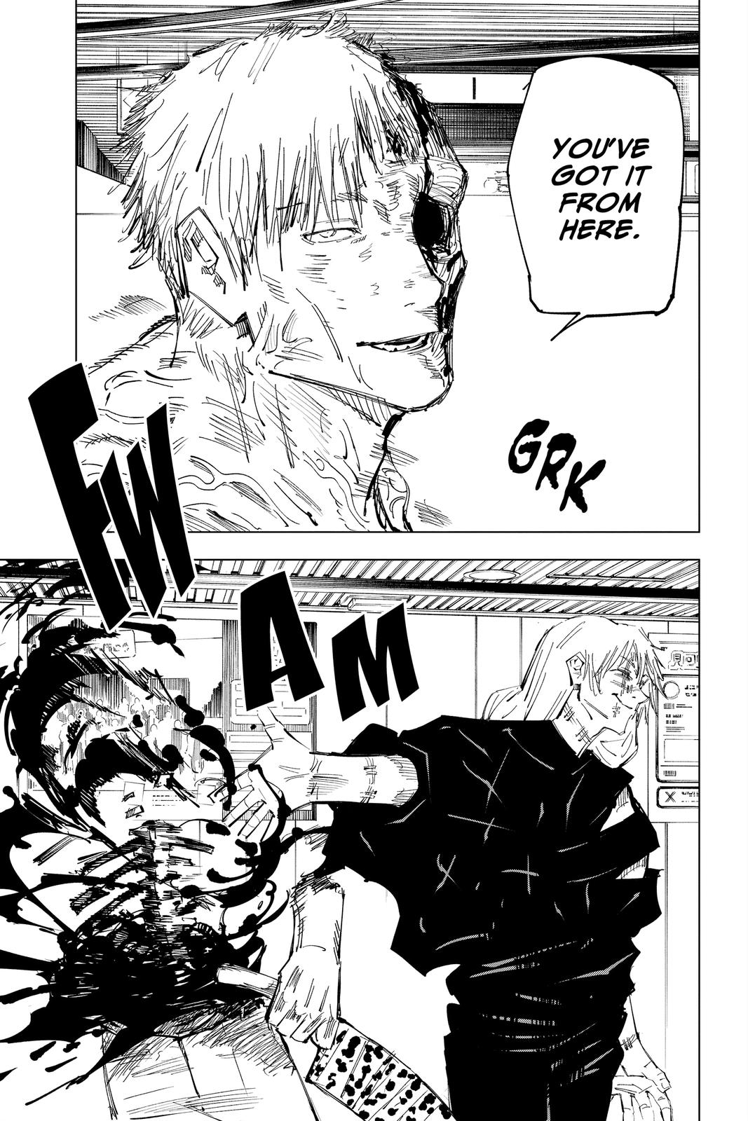 Jujutsu Kaisen, Chapter 120 Image 16