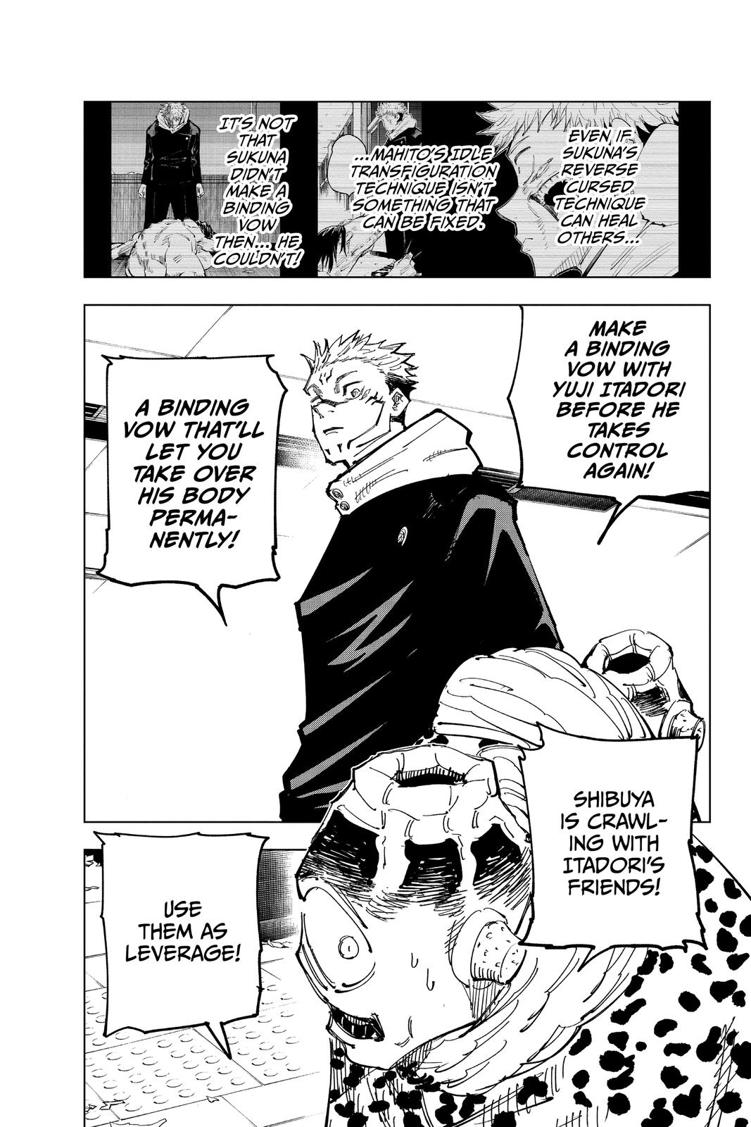 Jujutsu Kaisen, Chapter 112 Image 17