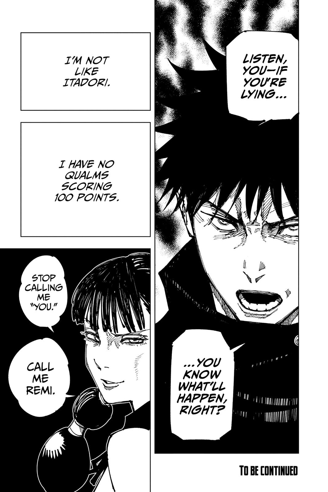 Jujutsu Kaisen, Chapter 161 Image 18