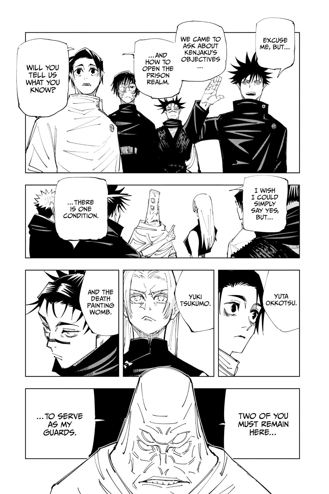 Jujutsu Kaisen, Chapter 145 Image 3