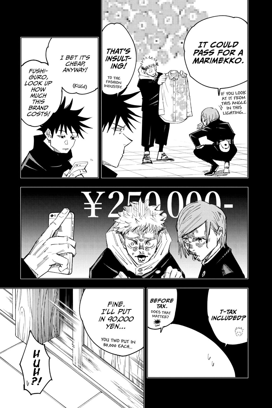 Jujutsu Kaisen, Chapter 126 Image 3