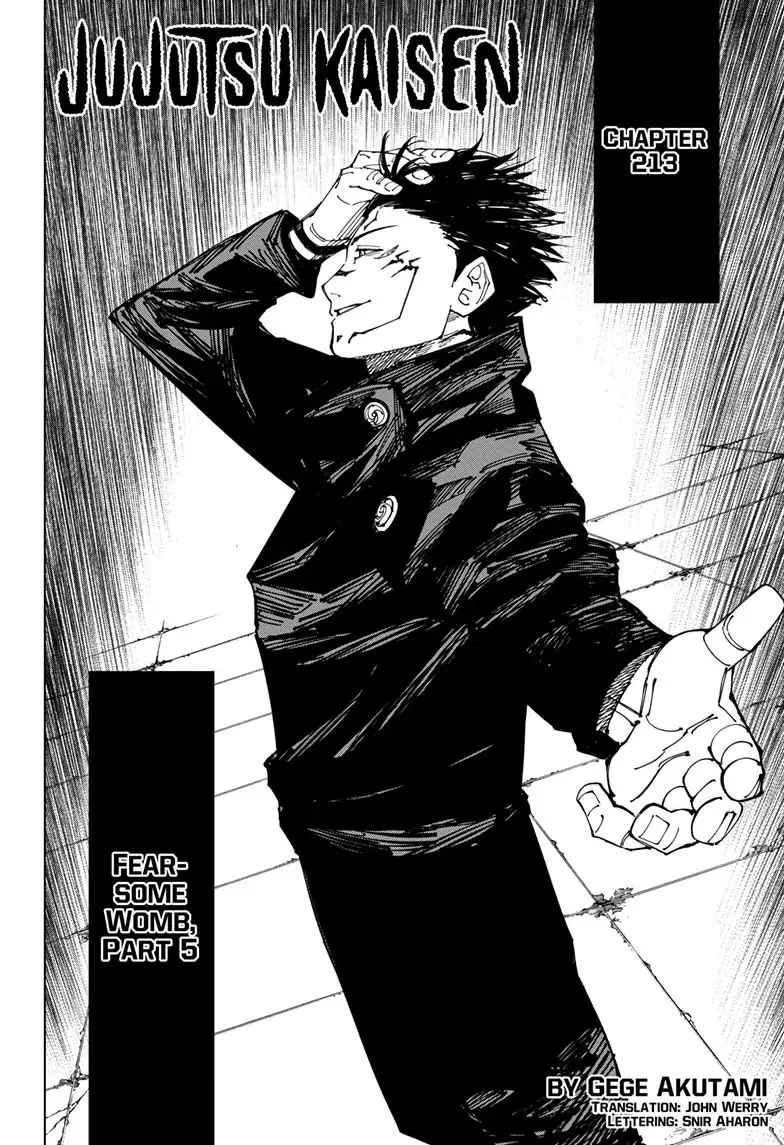 Jujutsu Kaisen, Chapter 213 Image 3