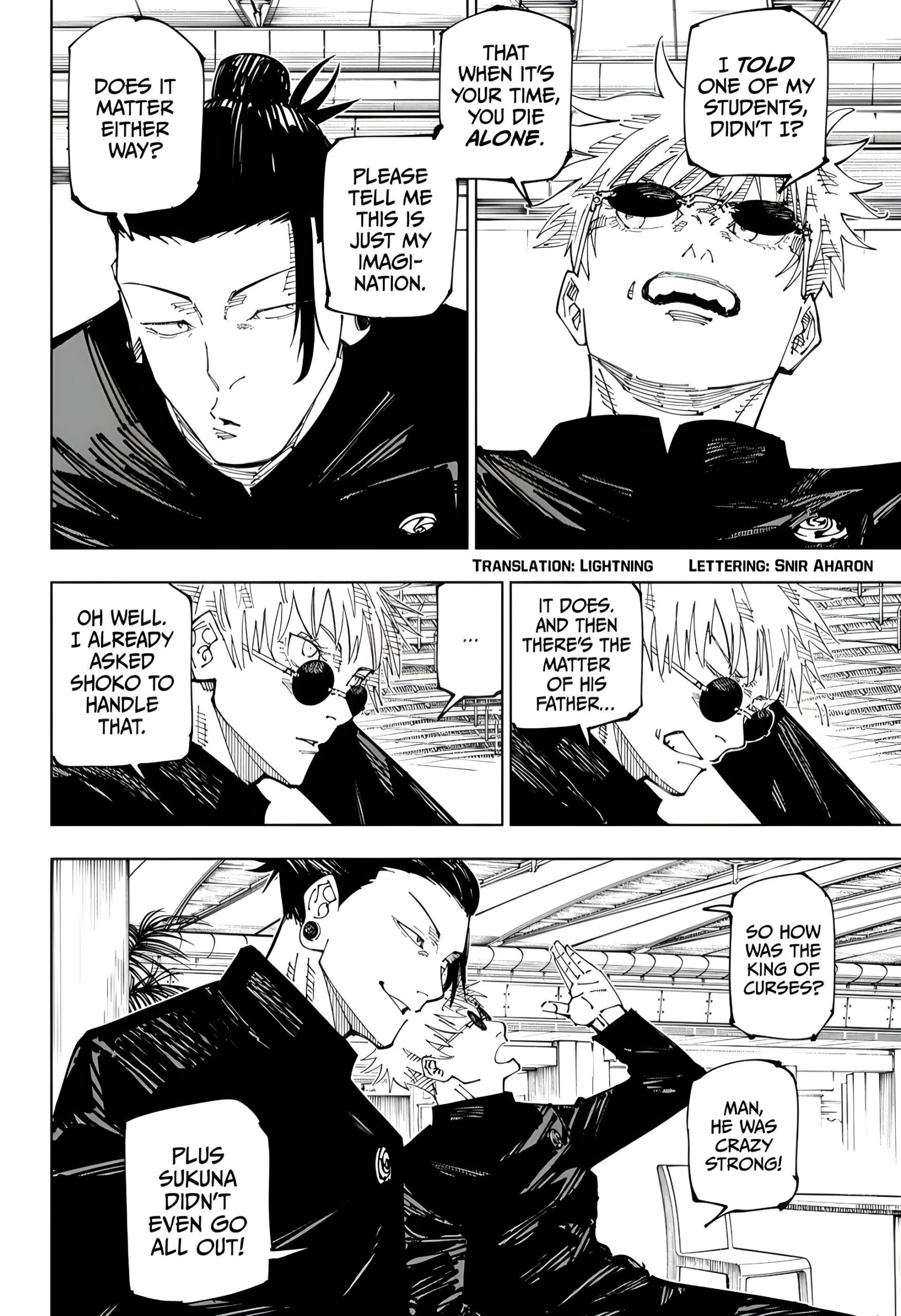 Jujutsu Kaisen, Chapter 236 Image 3