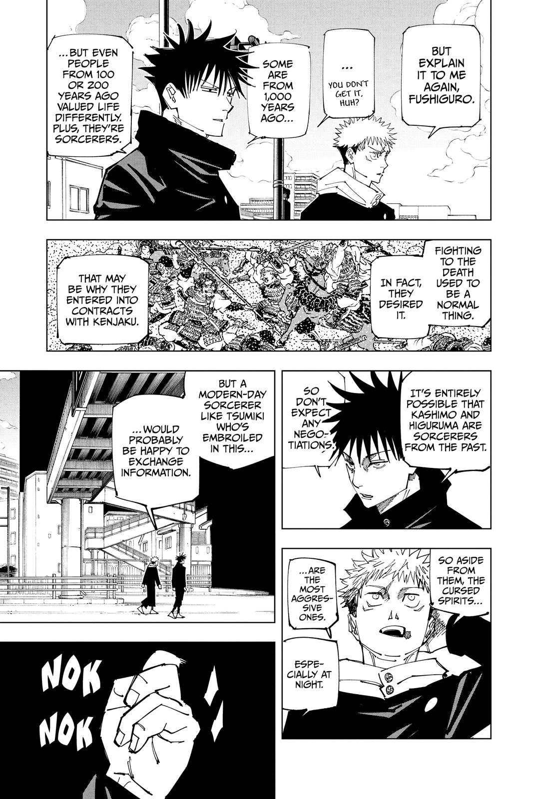 Jujutsu Kaisen, Chapter 161 Image 3