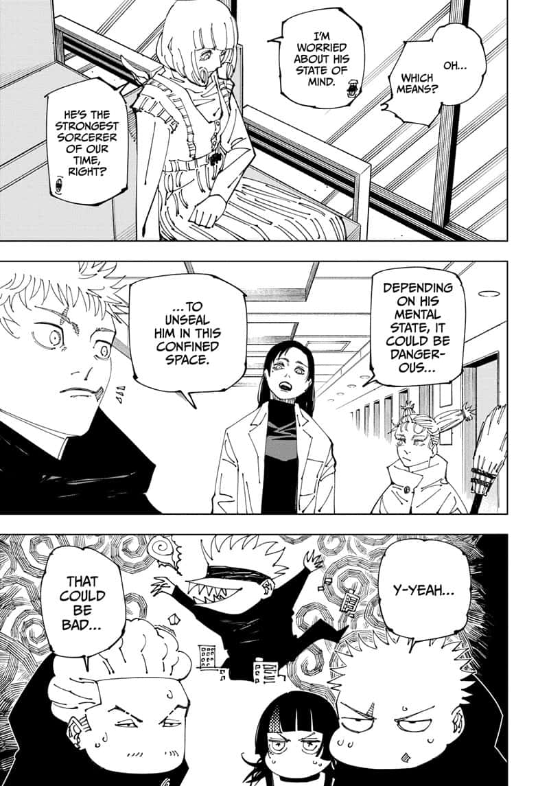 Jujutsu Kaisen, Chapter 221 Image 3