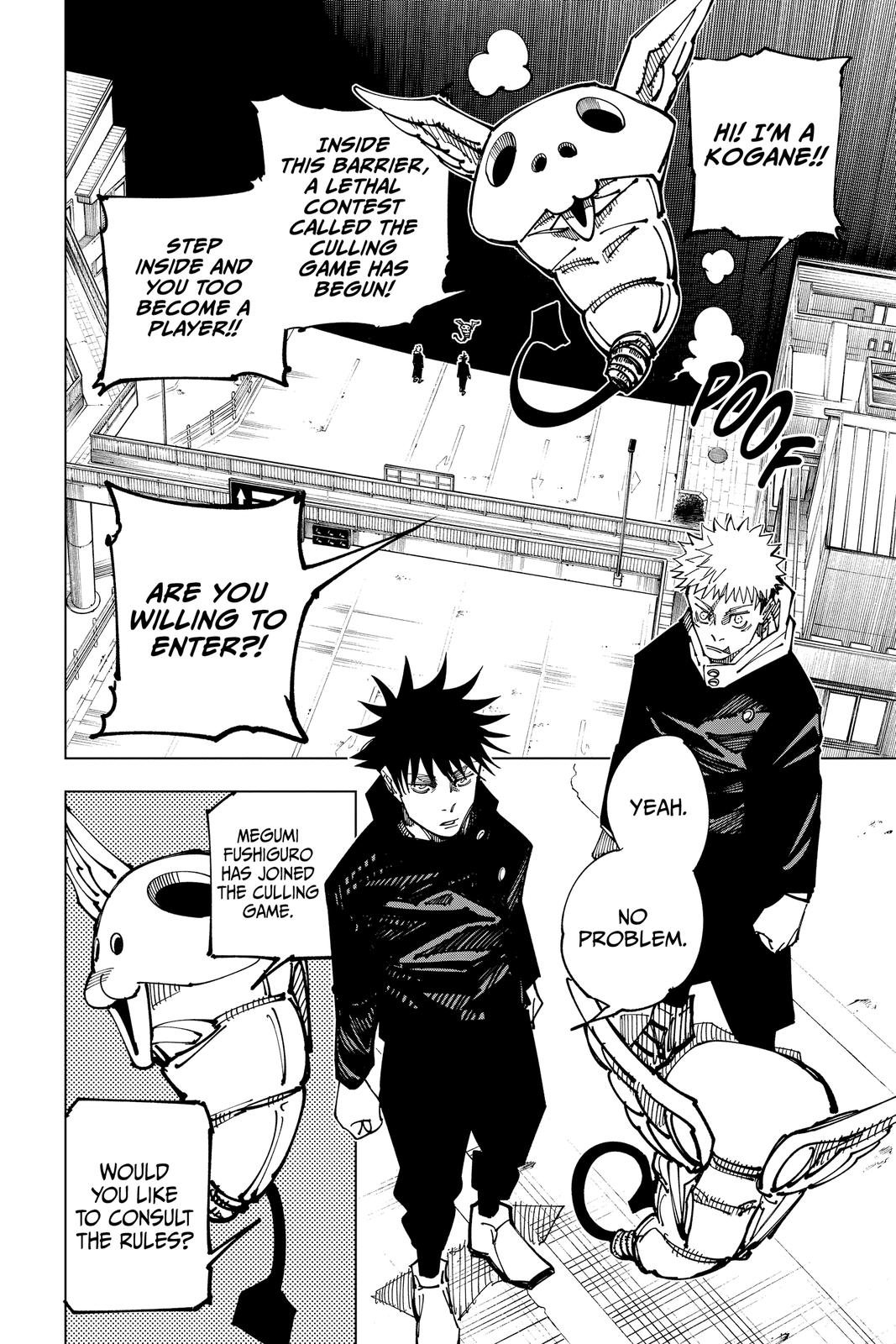 Jujutsu Kaisen, Chapter 161 Image 4