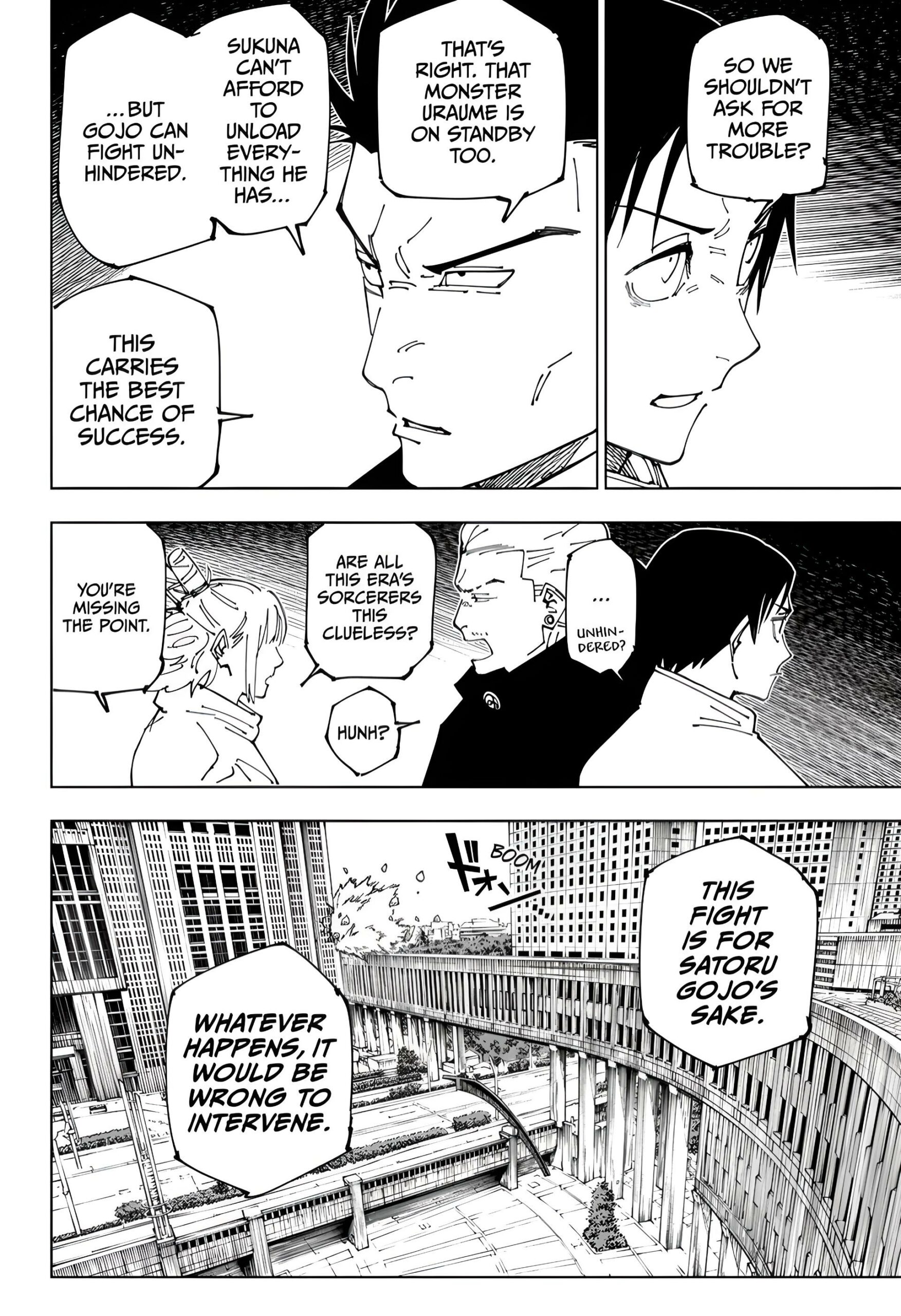 Jujutsu Kaisen, Chapter 234 Image 4