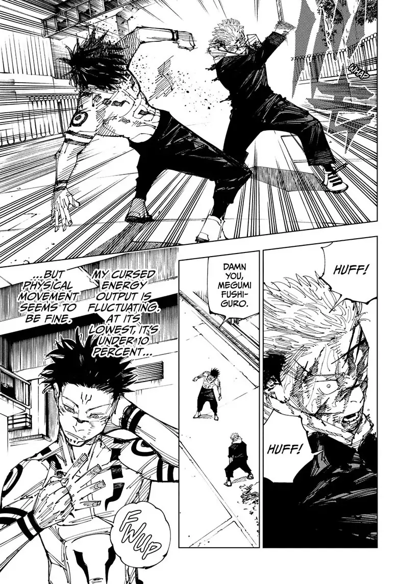 Jujutsu Kaisen, Chapter 215 Image 4