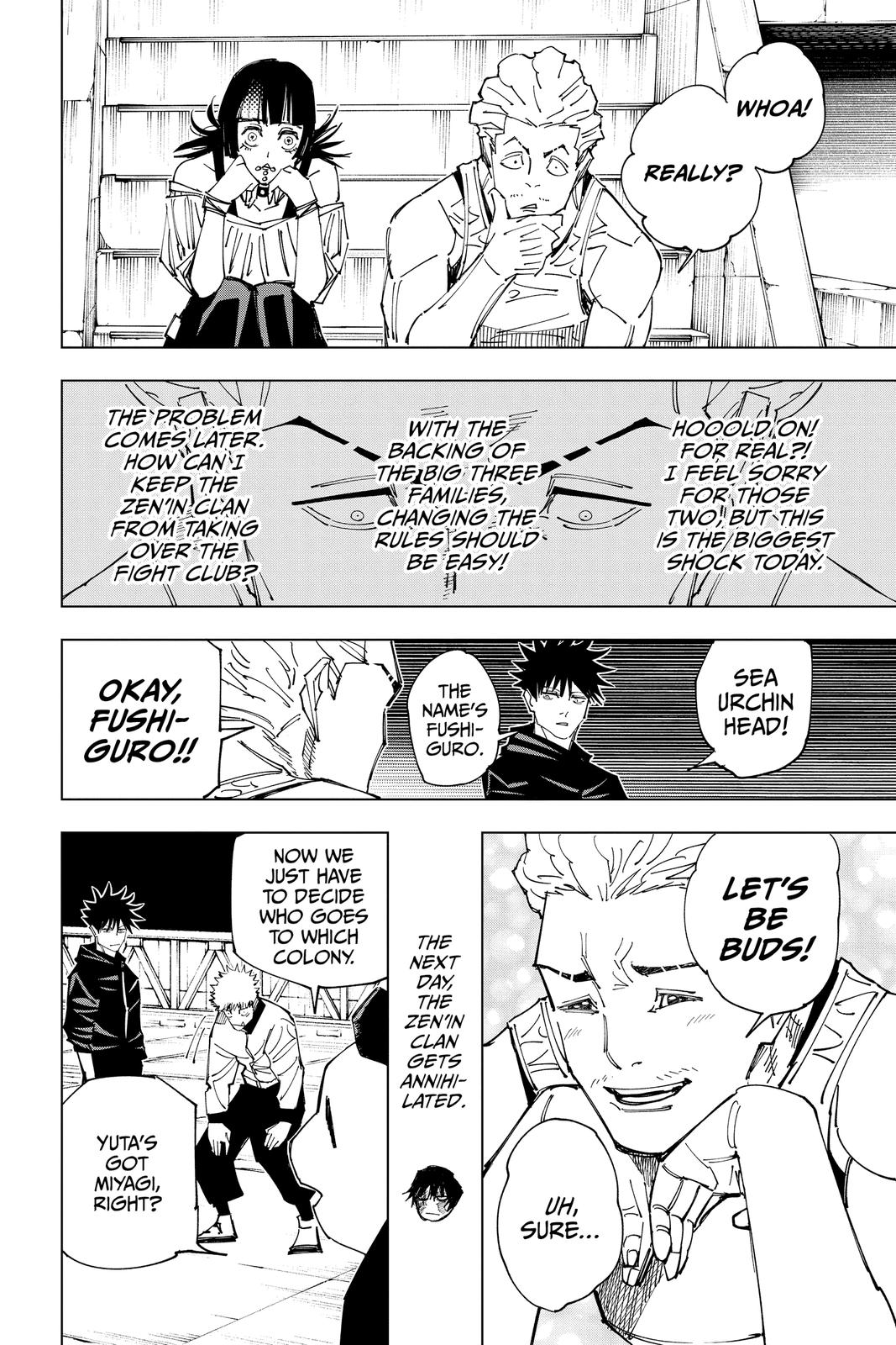 Jujutsu Kaisen, Chapter 158 Image 4