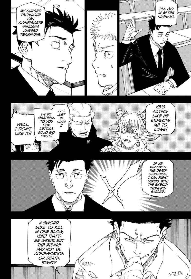 Jujutsu Kaisen, Chapter 244 Image 4