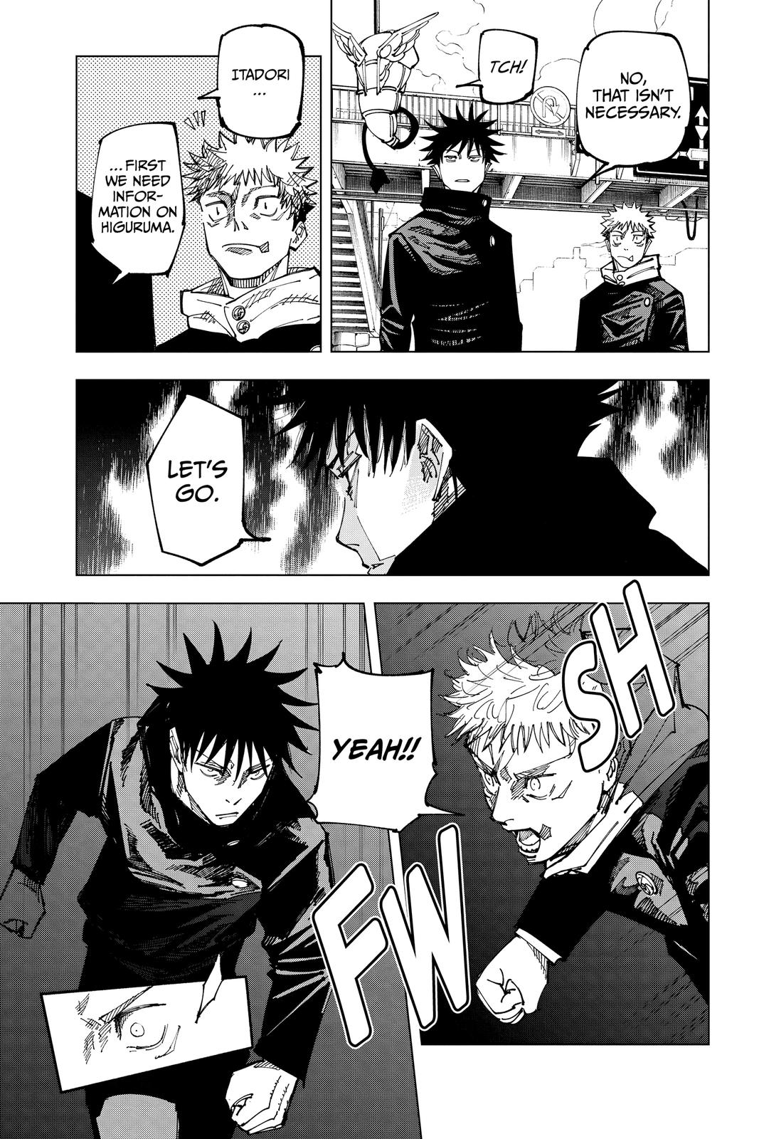 Jujutsu Kaisen, Chapter 161 Image 5