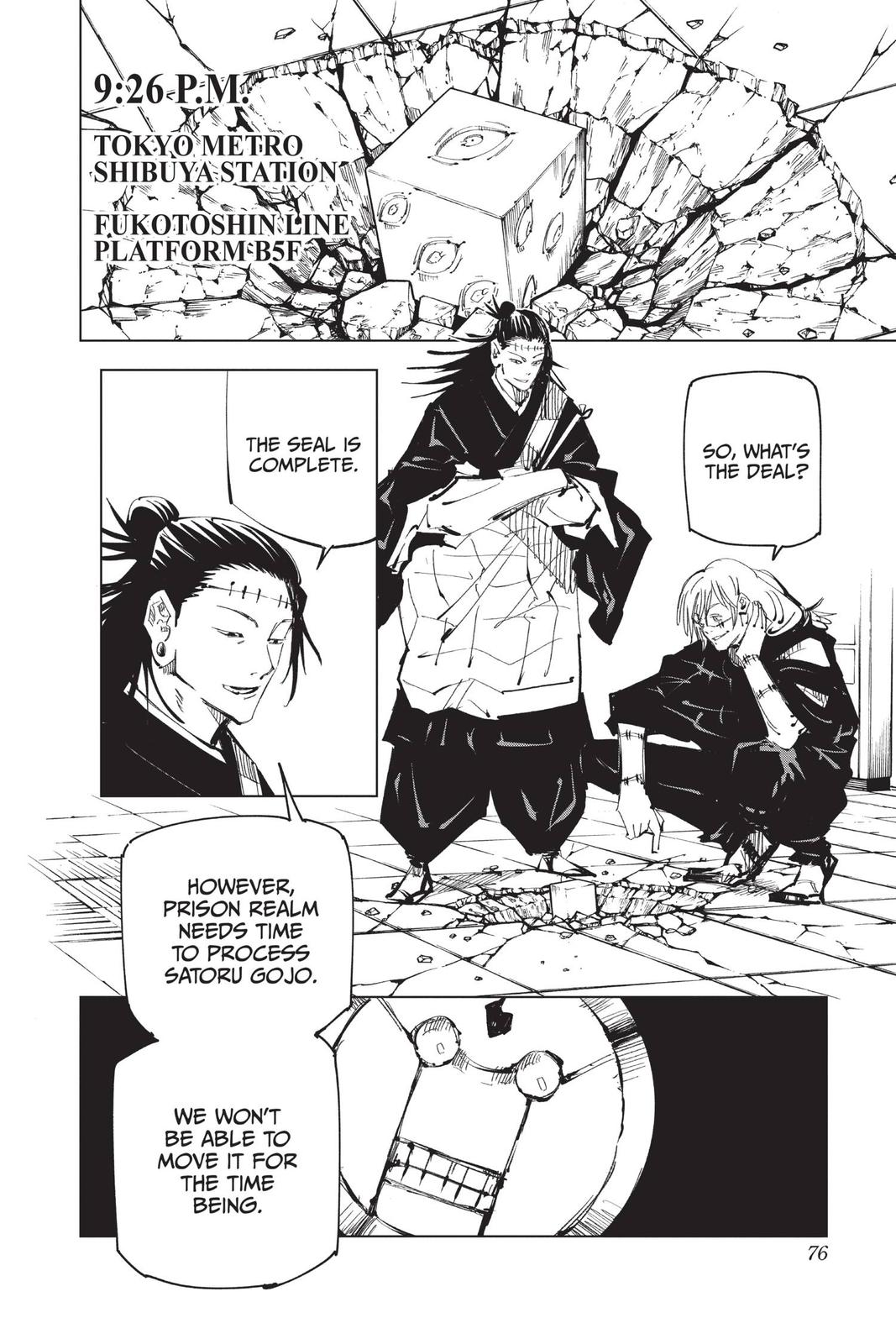 Jujutsu Kaisen, Chapter 92 Image 6