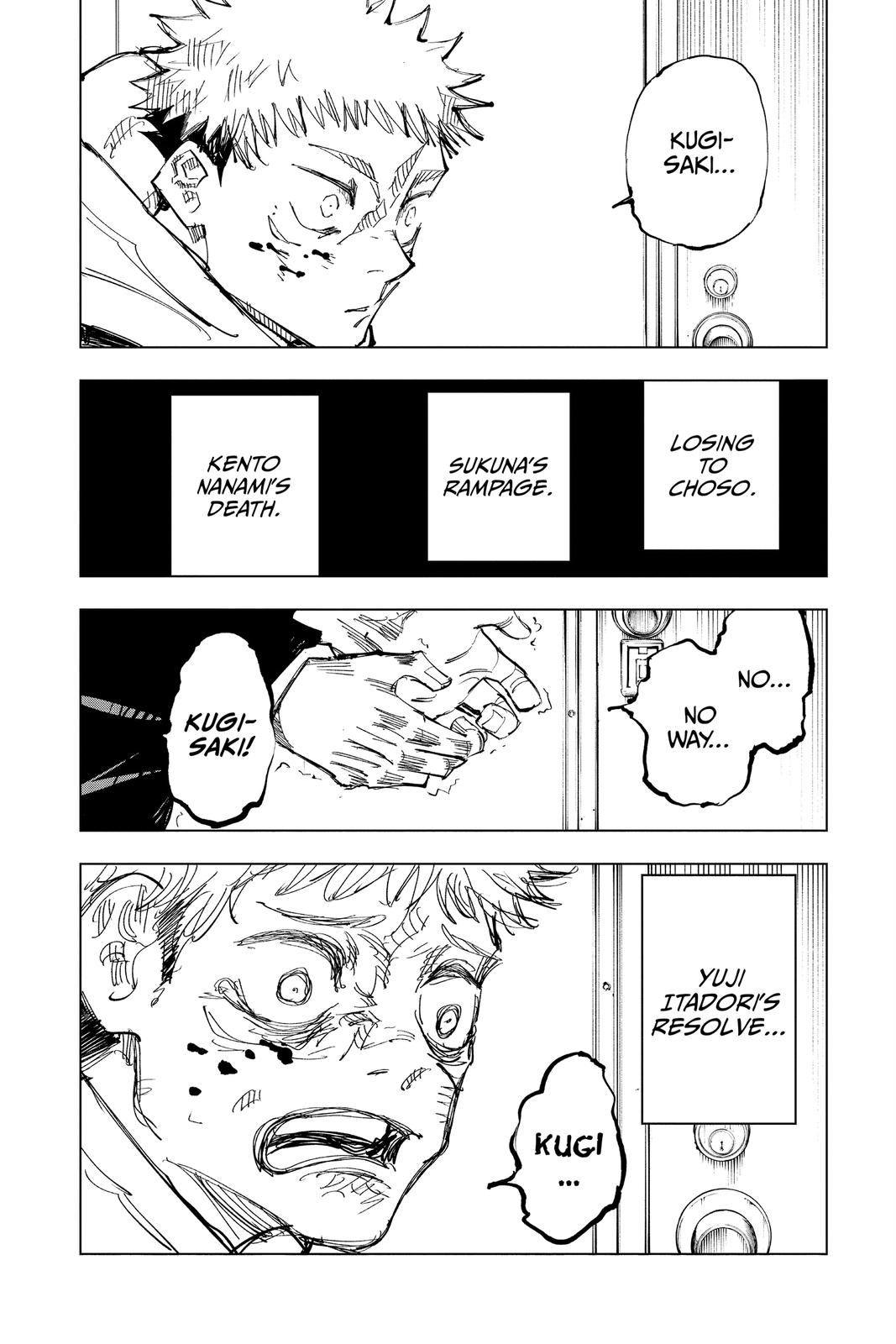 Jujutsu Kaisen, Chapter 126 Image 6