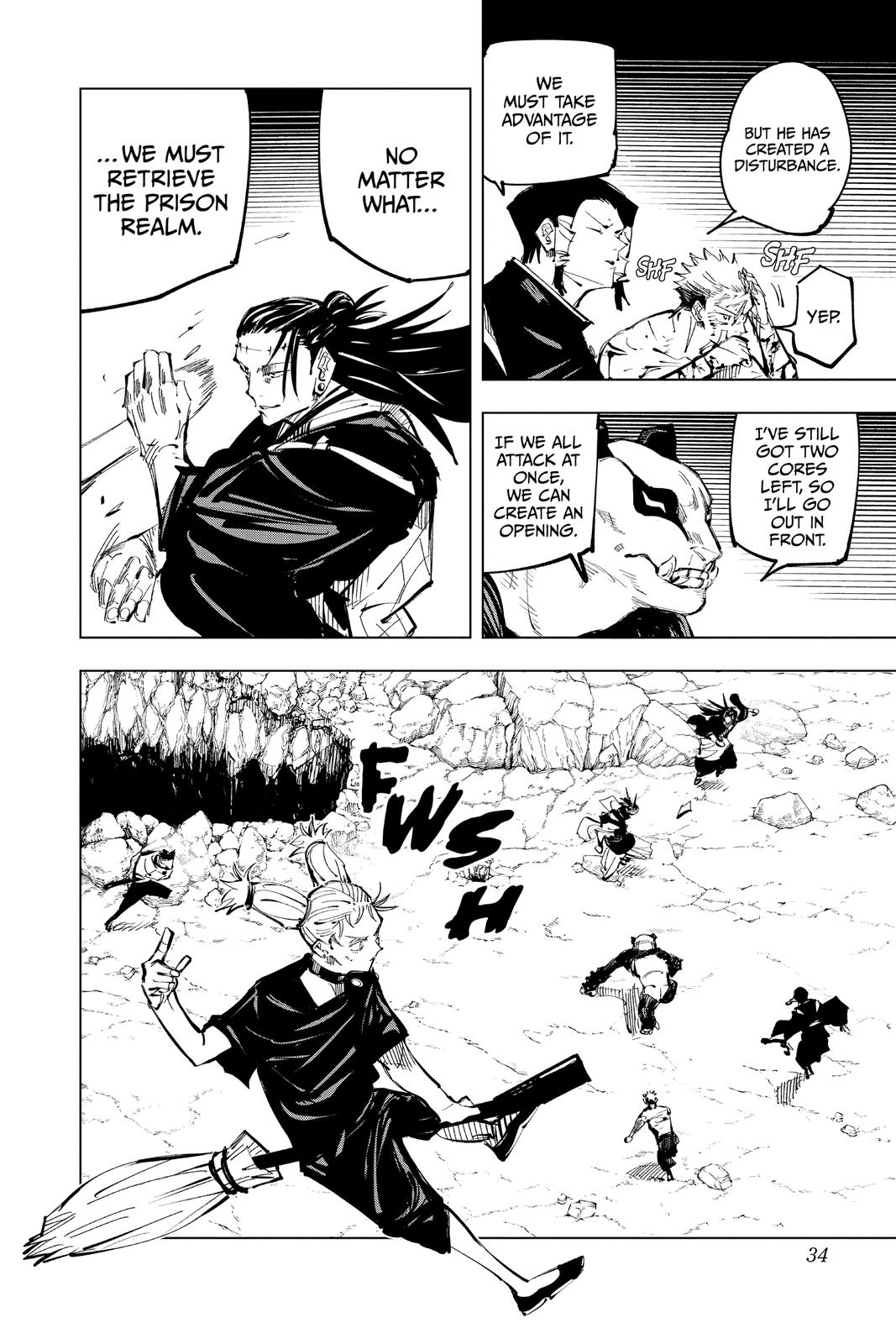 Jujutsu Kaisen, Chapter 135 Image 7