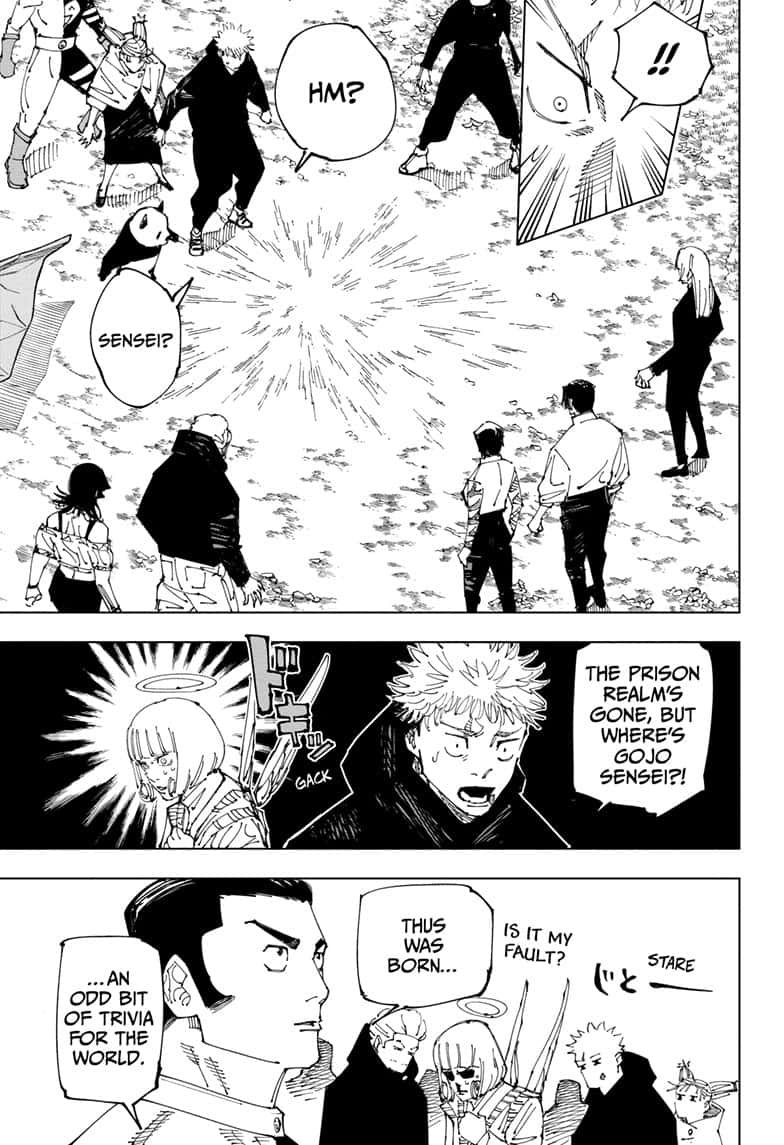 Jujutsu Kaisen, Chapter 221 Image 7