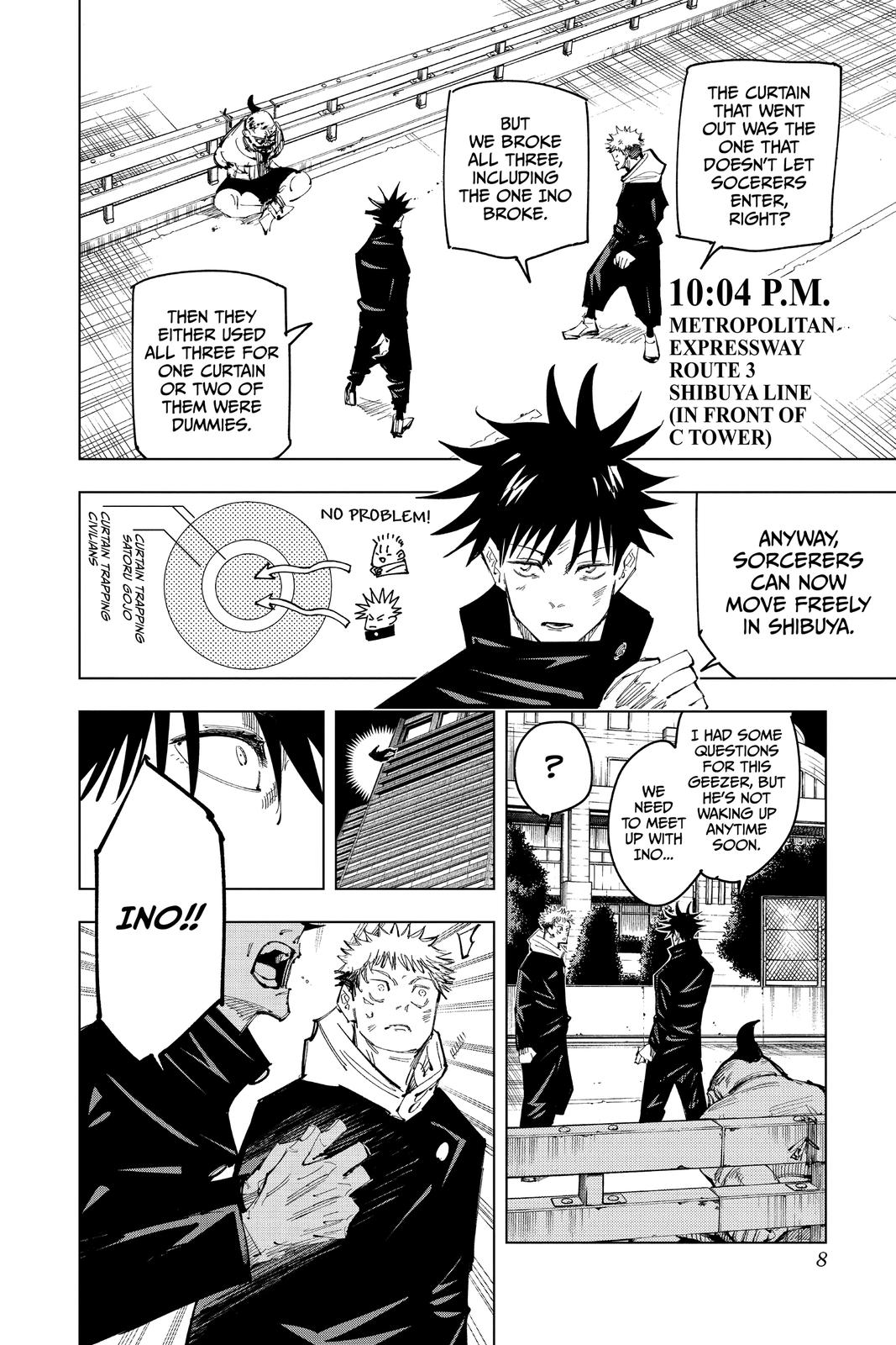 Jujutsu Kaisen, Chapter 98 Image 8