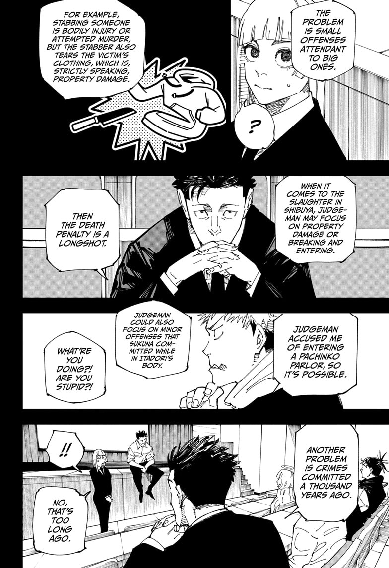 Jujutsu Kaisen, Chapter 244 Image 8