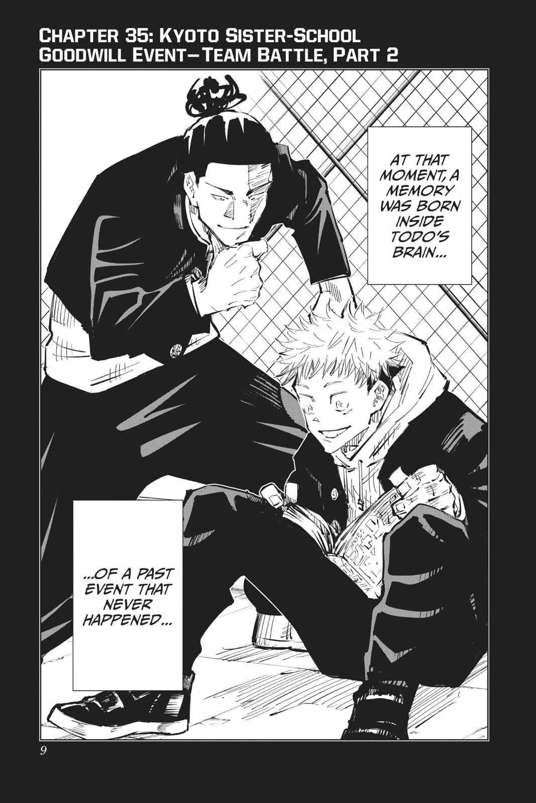 Jujutsu Kaisen, Chapter 35 Image 9