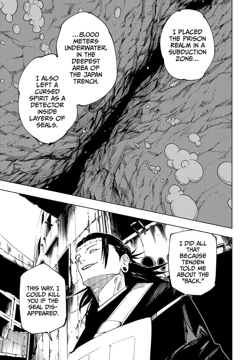 Jujutsu Kaisen, Chapter 221 Image 9