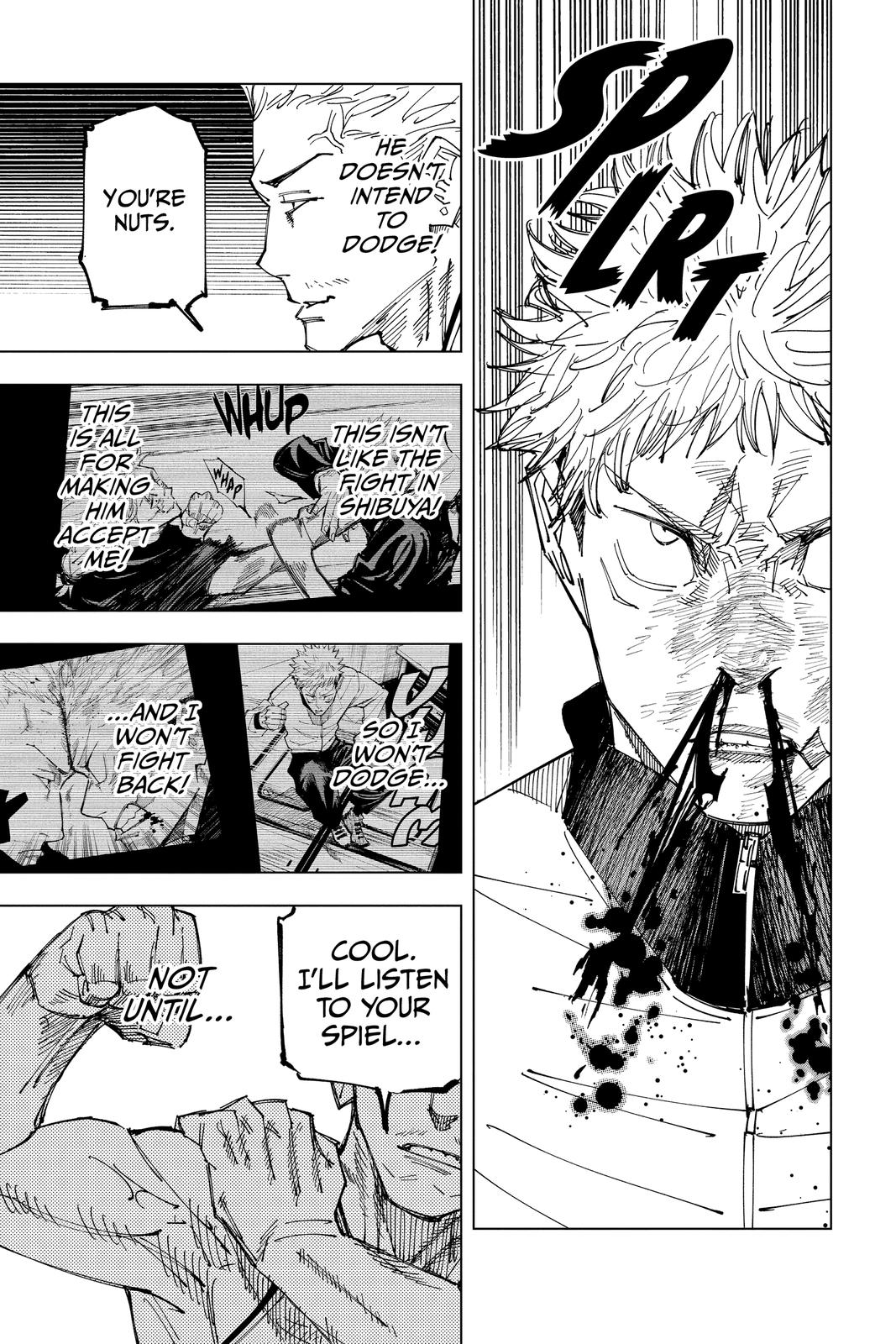 Jujutsu Kaisen, Chapter 157 Image 9