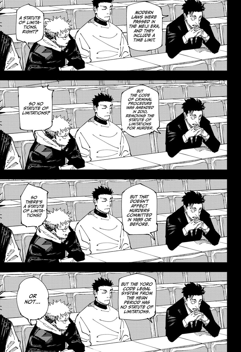 Jujutsu Kaisen, Chapter 244 Image 9