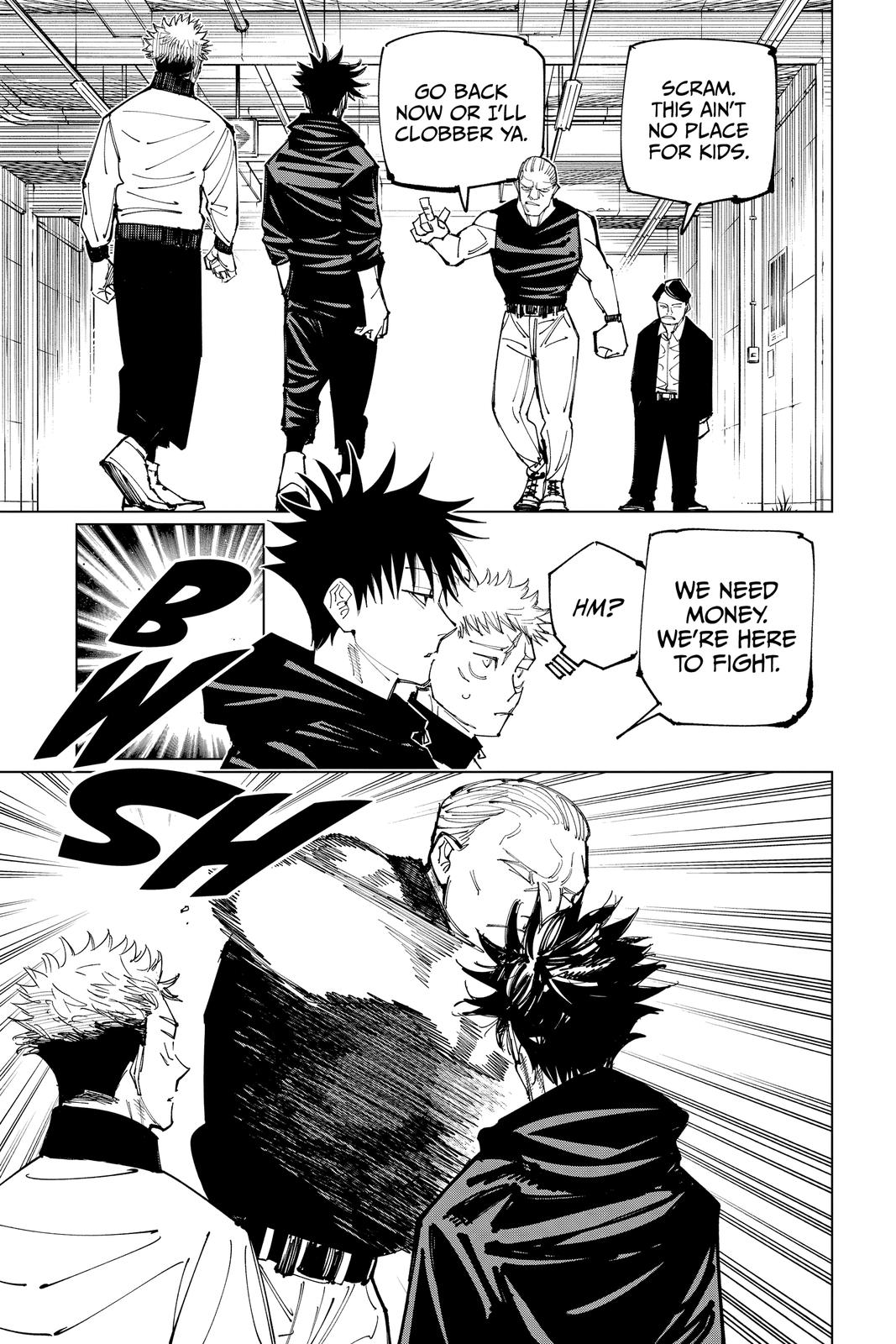 Jujutsu Kaisen, Chapter 153 Image 9