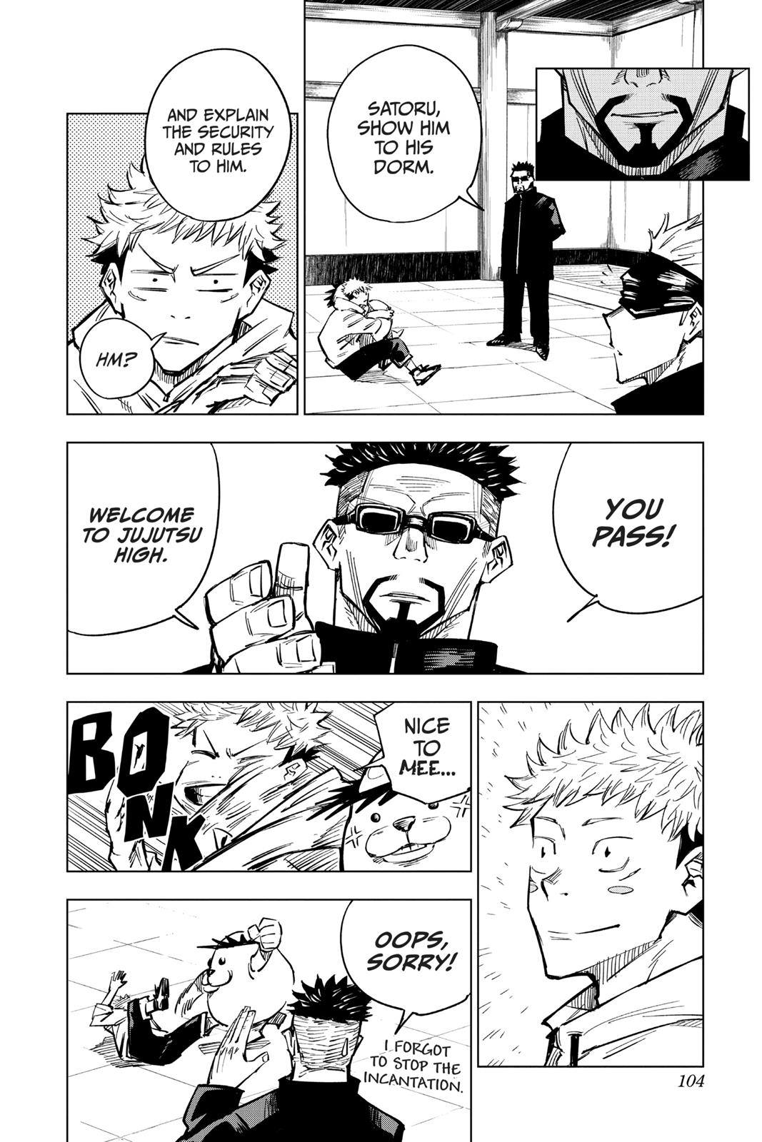 Read Jujutsu kaisen, Chapter 3 Image 17