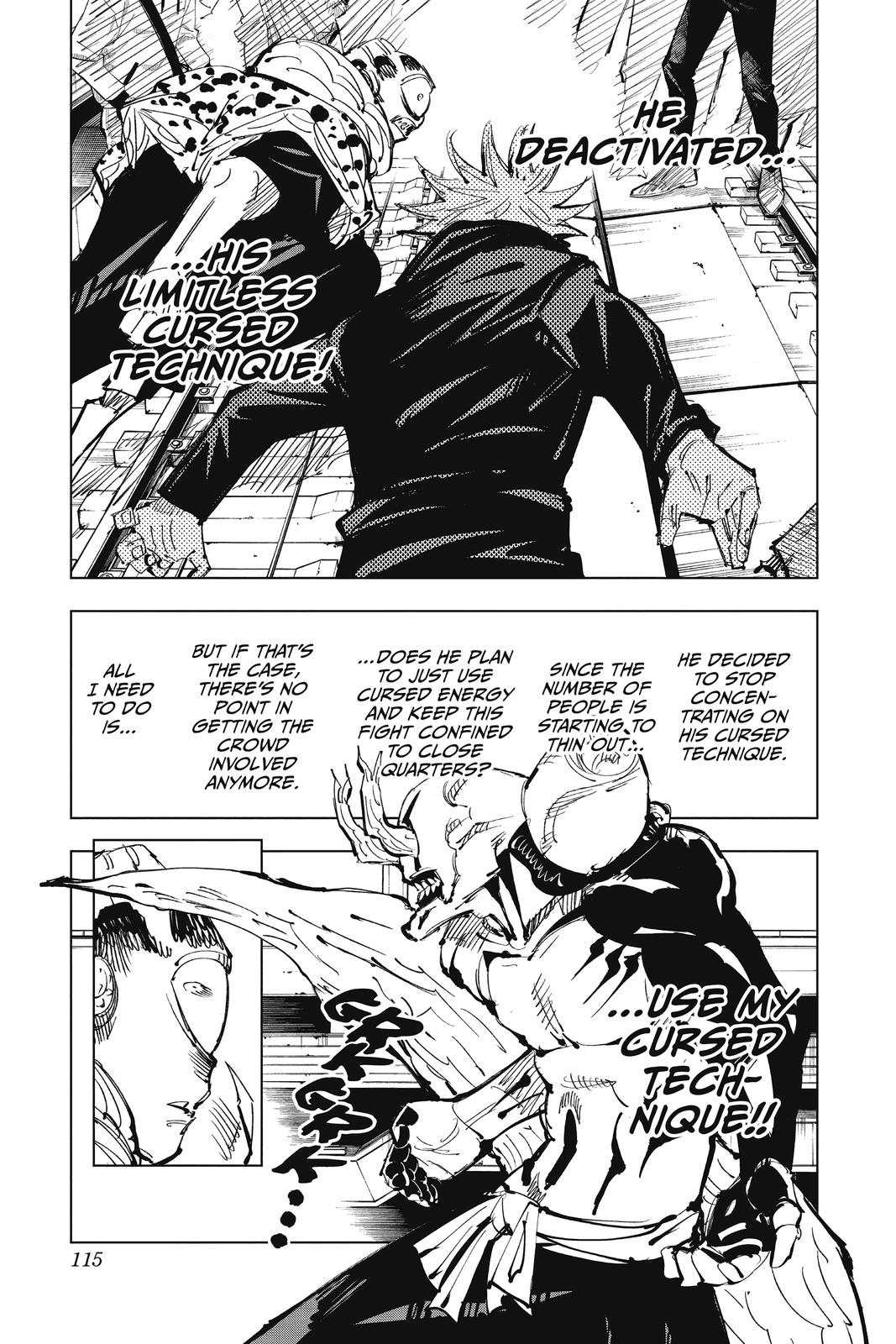 Jujutsu Kaisen, Chapter 85 Image 9