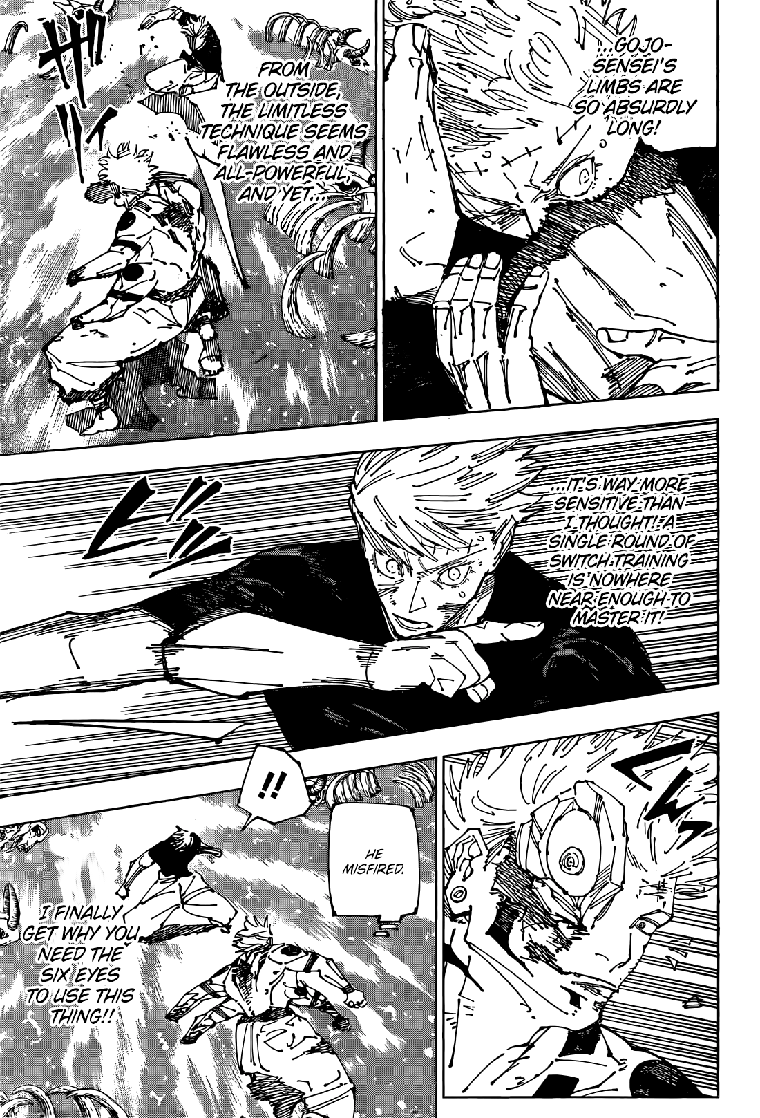 Jujutsu Kaisen Chapter 262 Page 5