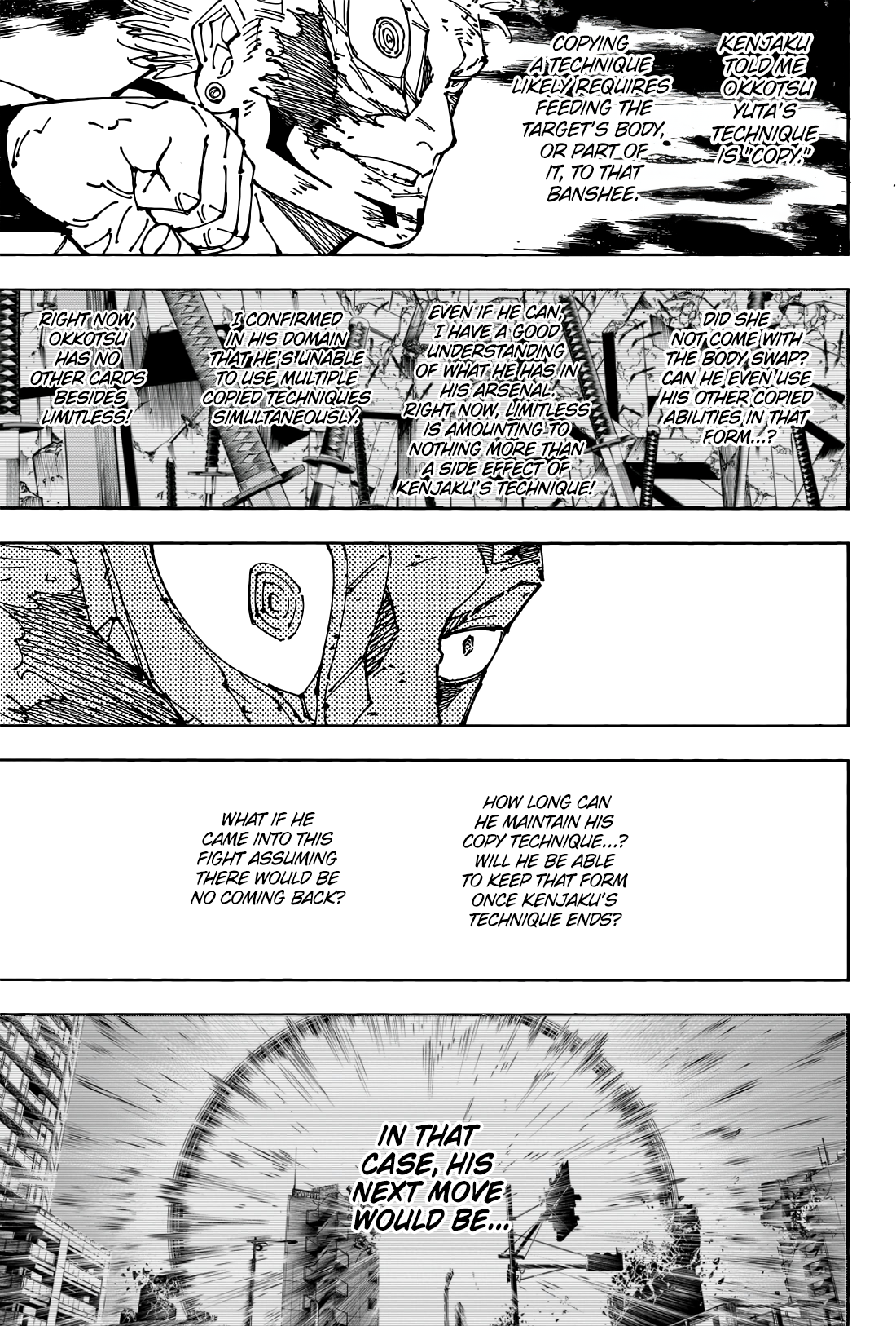 Jujutsu Kaisen Chapter 262 Page 7