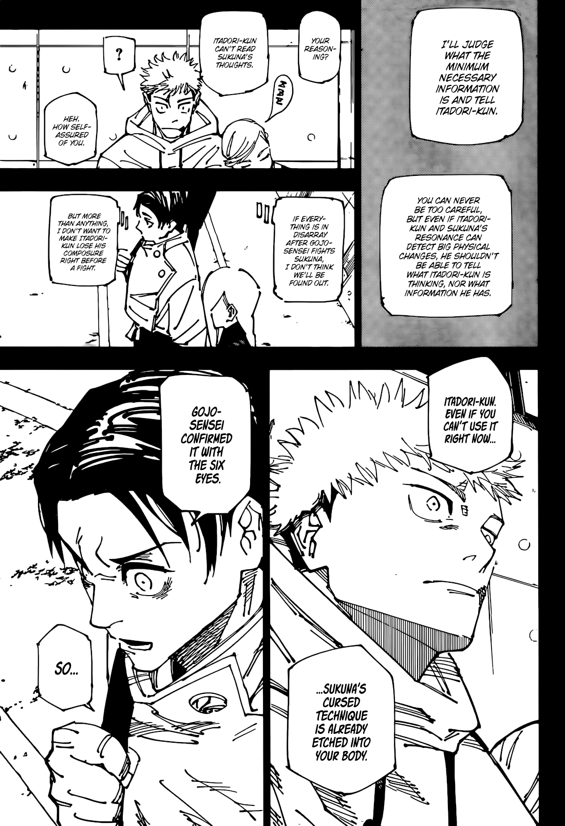 Jujutsu Kaisen Chapter 267 Page 5