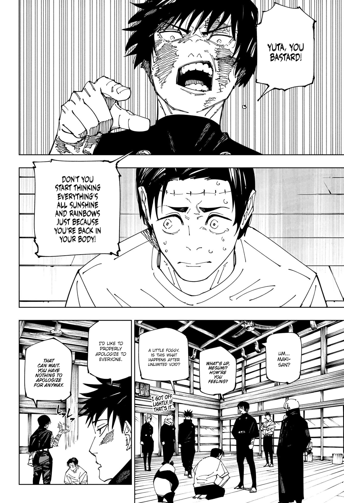 Jujutsu kaisen Chapter 269 Page 2