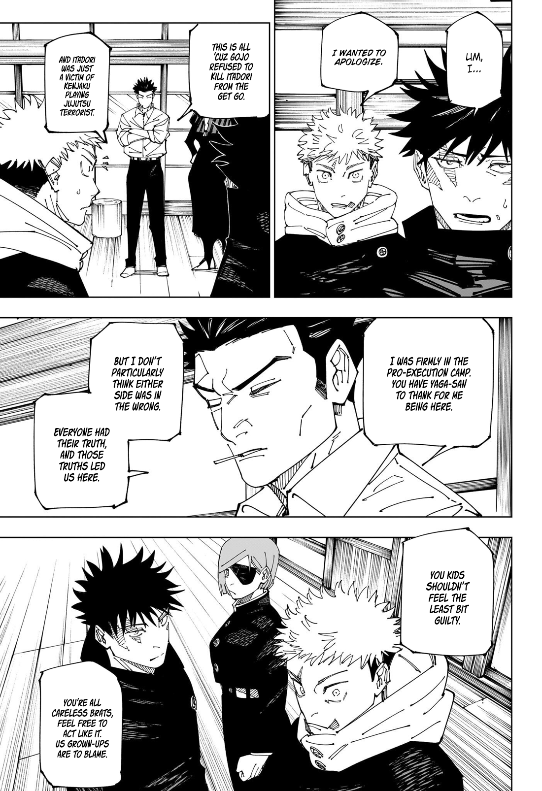 Jujutsu kaisen Chapter 269 Page 3