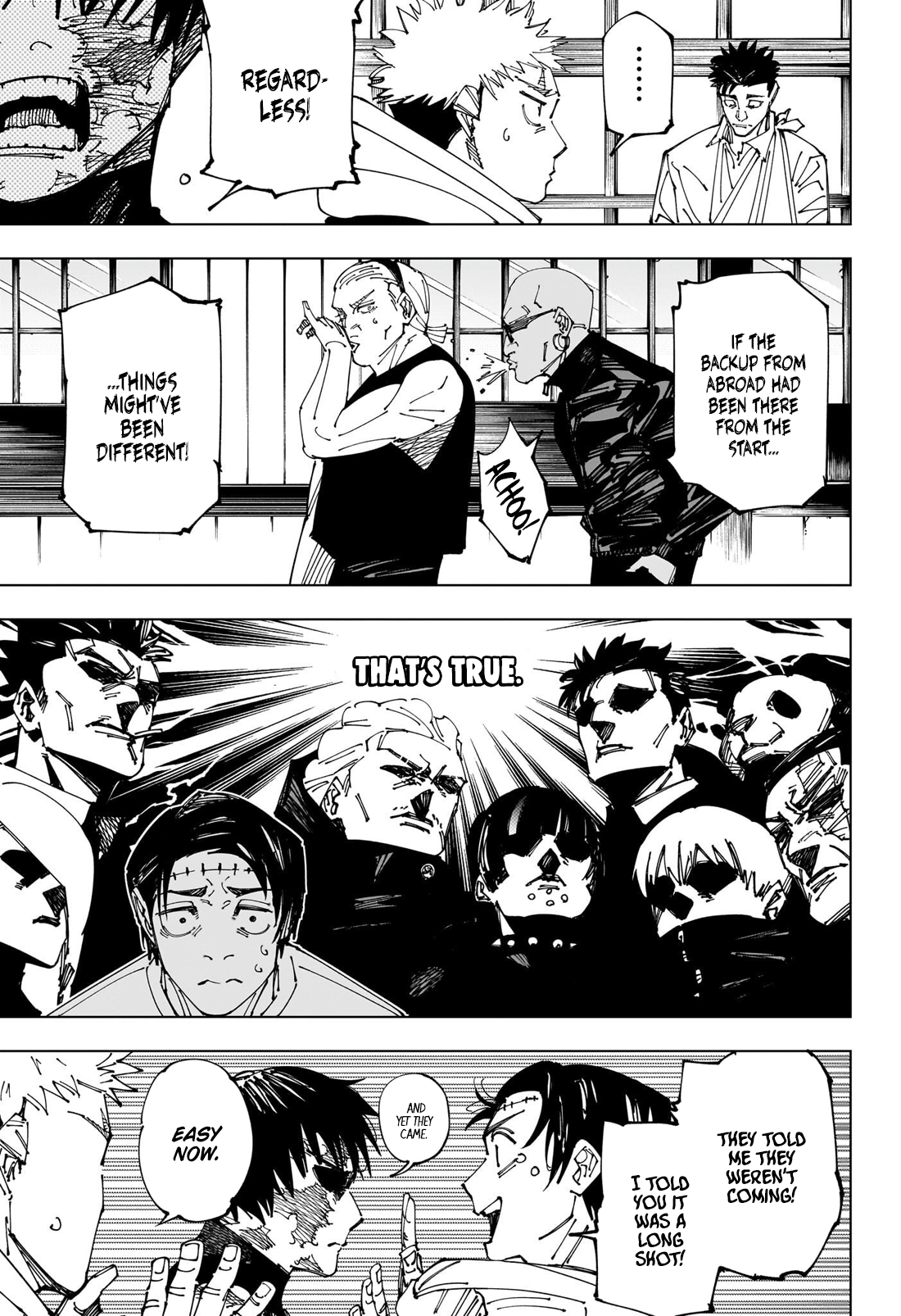 Jujutsu kaisen Chapter 269 Page 7